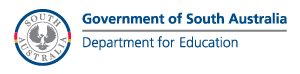 Government of South Australia, Department for Education logo